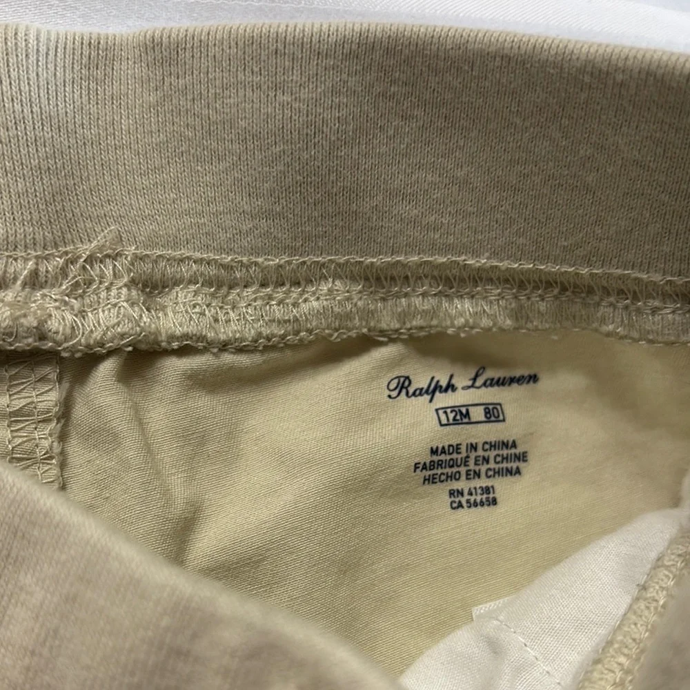 Ralph Lauren Toddler Boy Jogger Pants